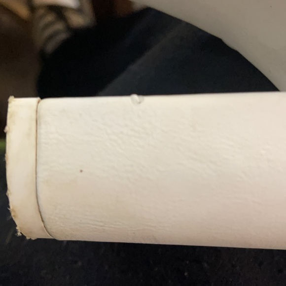 White leather and fur boots - Picture 7 of 7